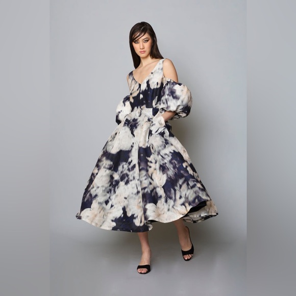 Hope for flower byTracey Reese Cold Shoulder Frock$650.00